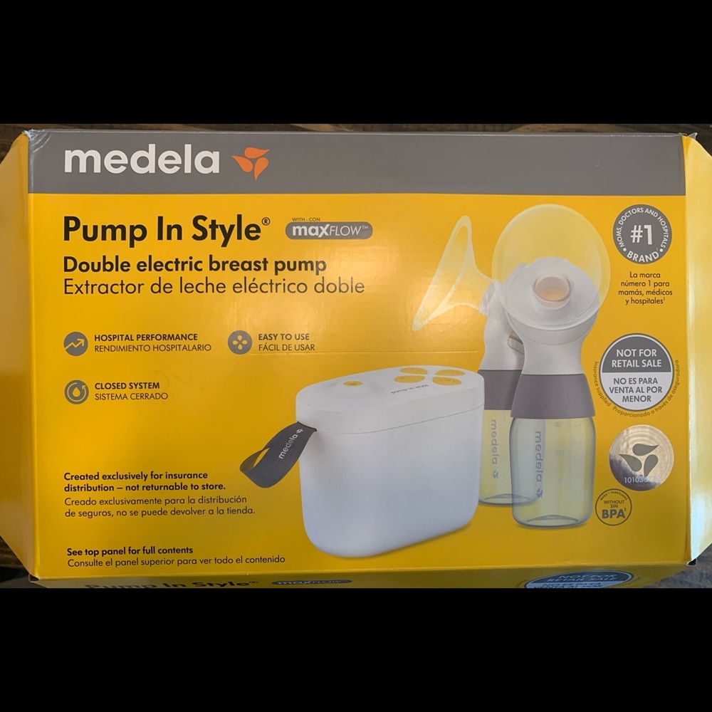 - Medela pump in style electric breastpump